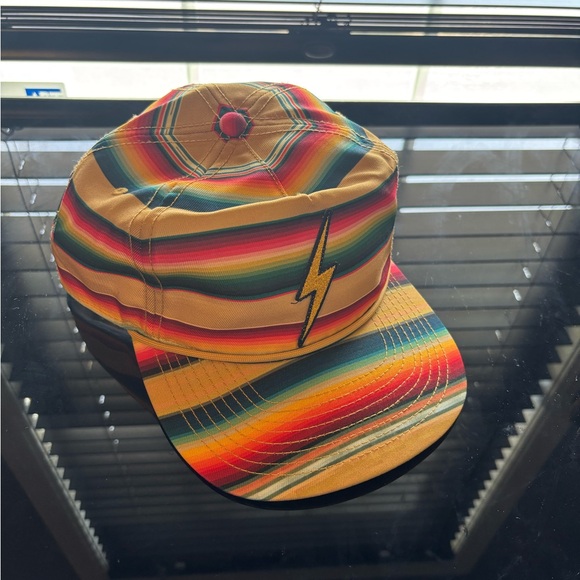 Aviator Nation Tulum Lightning Bolt Snapback hat - Picture 1 of 4